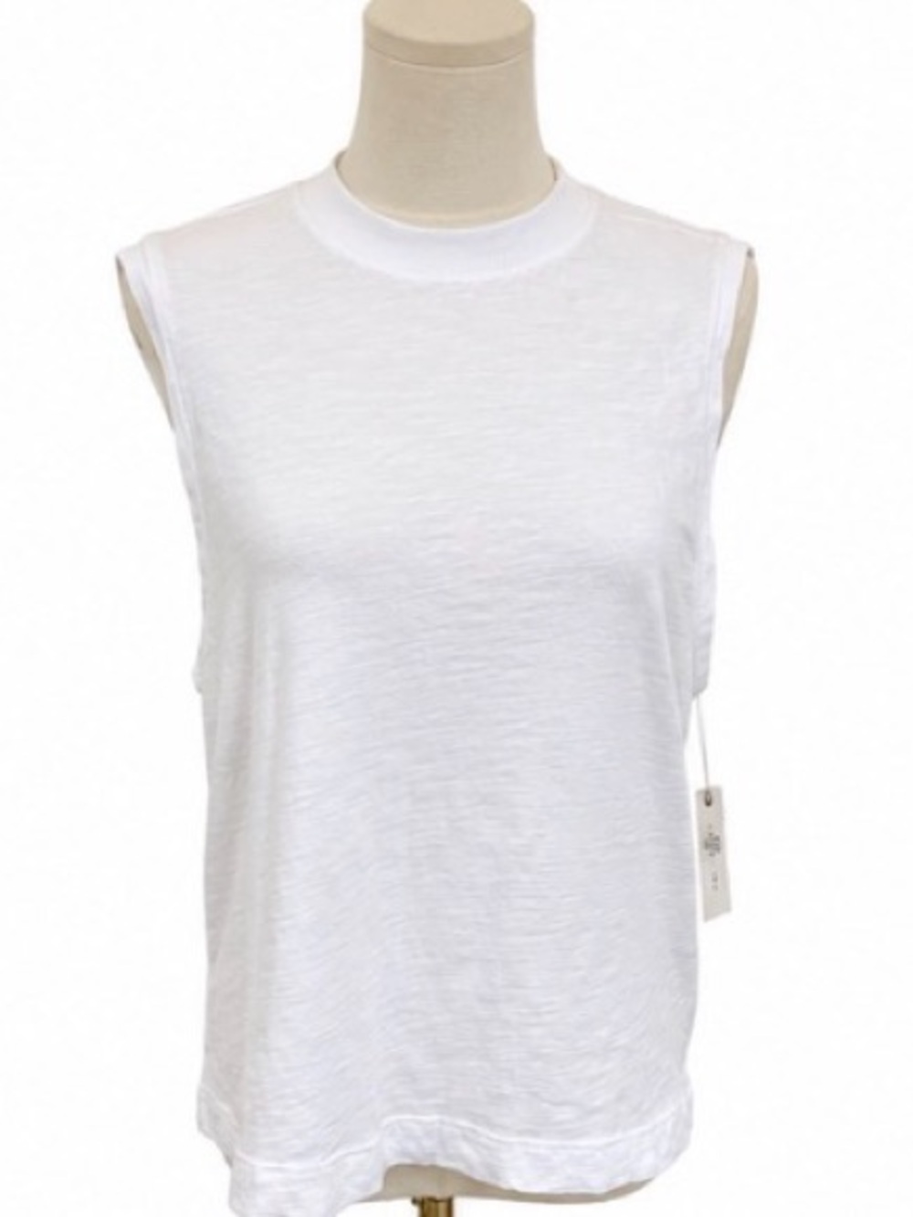 Pilcro White Sleeveless Muscle Tank Top NWT Size Medium